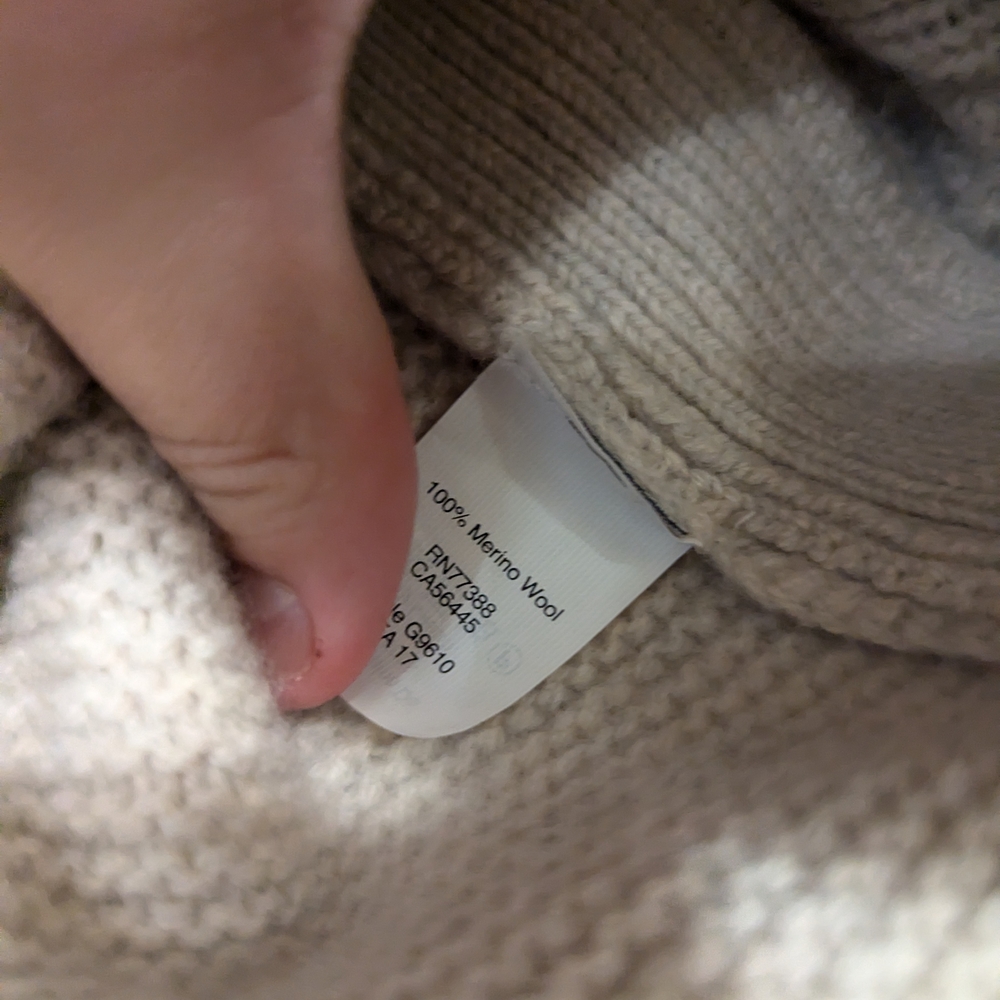 Madewell Cream Cable Knit Sweater - Picture 4 of 8